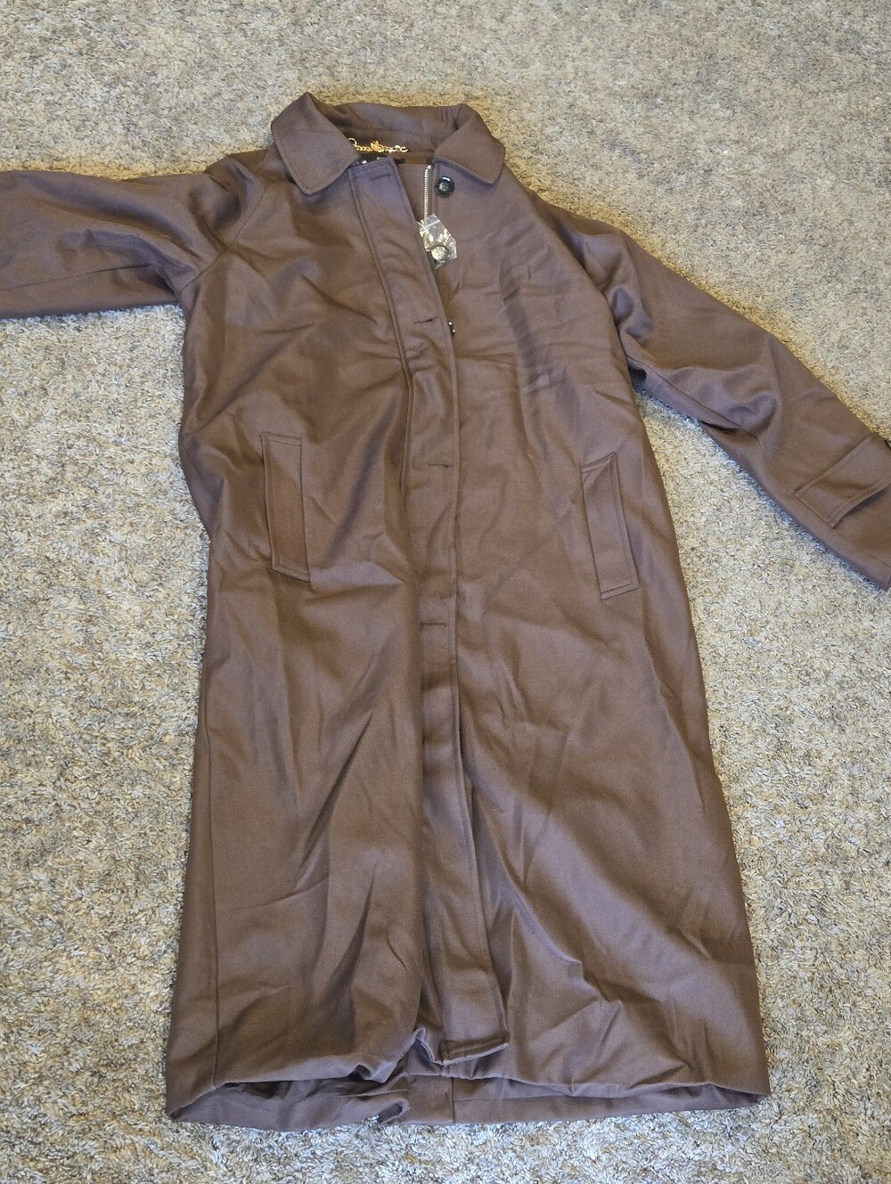 House of Harlow 1960 Brown Coat Size Large